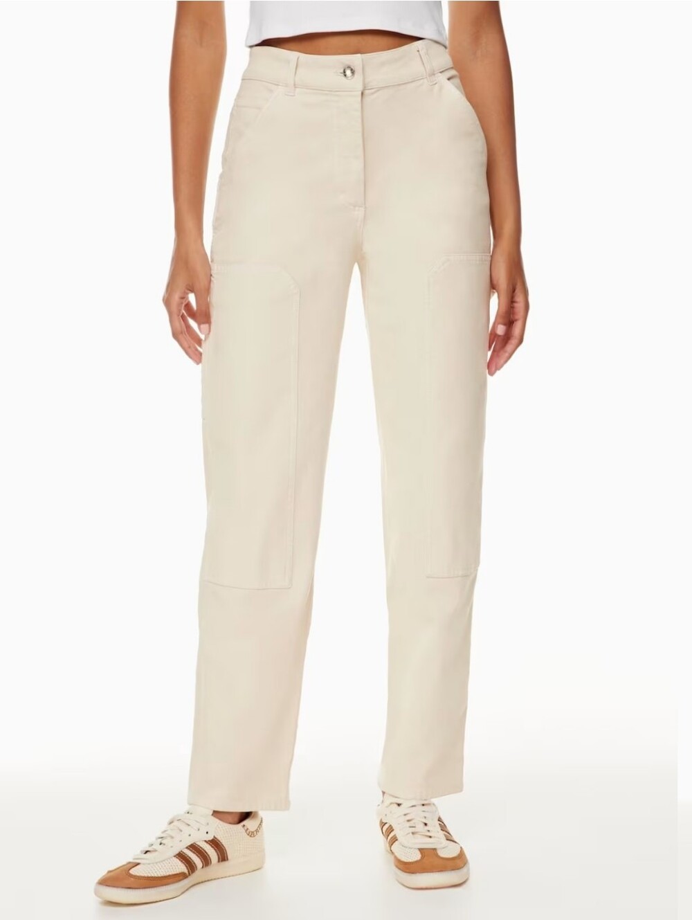 Wilfred Free Brennan Women's Beige Utility Pants In Gd Birch
